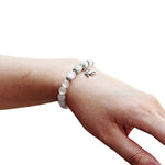 Bracelet "Élephant" Perles de Sélénite - Vignette | Lithothérapie Naturelle