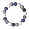 bracelet Galaxie et Système solaire Perles 10 mm extensible, cadeau homme et femme