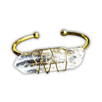 Bracelet Jonc Cristal de Roche - Vignette | Lithothérapie Naturelle