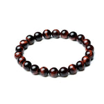 Bracelet Oeil de Taureau Boules 8 mm "Eye" - Vignette | Lithothérapie Naturelle