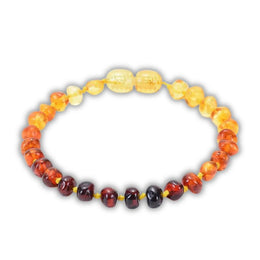 bracelet Pierre Ambre Arc-en-Ciel, cadeau homme, femme, ados