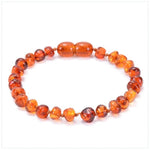 Bracelet Pierre Ambre Brun - Vignette | Lithothérapie Naturelle