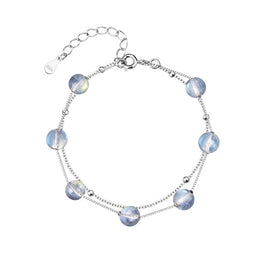 bracelet Pierre de Lune et Argent, cadeau