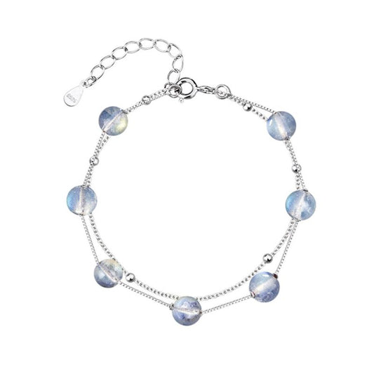 bracelet Pierre de Lune et Argent, cadeau