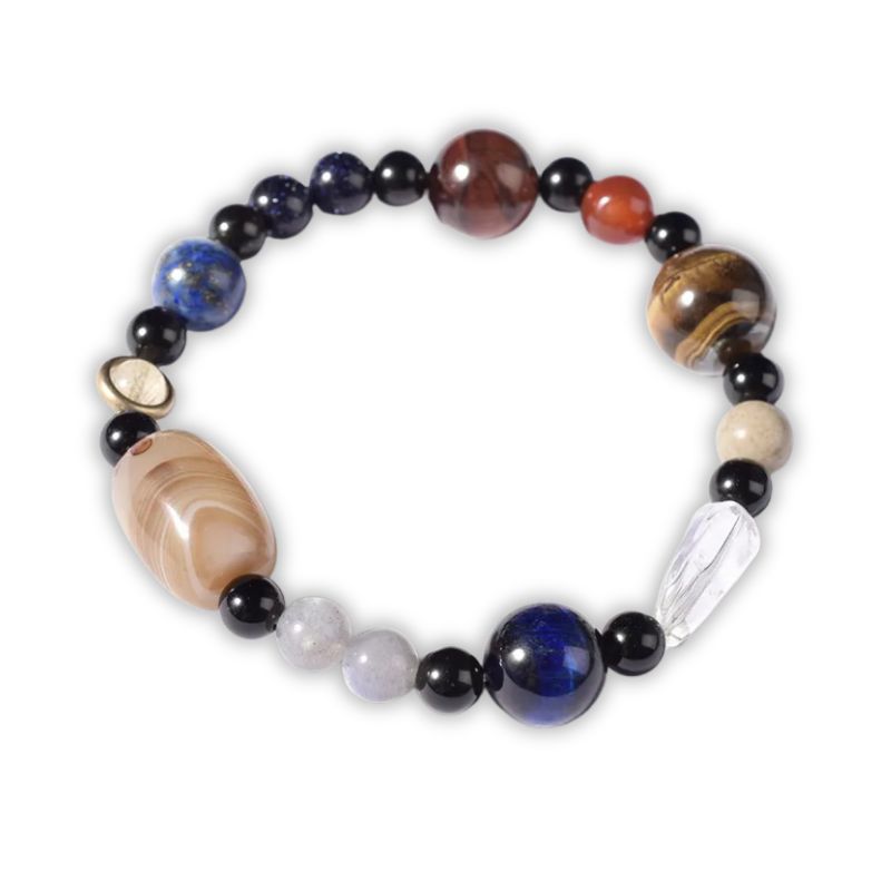 bracelet Pierres Système Solaire