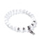 Bracelet "Poisson" Perles de Sélénite et alliage, cadeau homme femme et ados