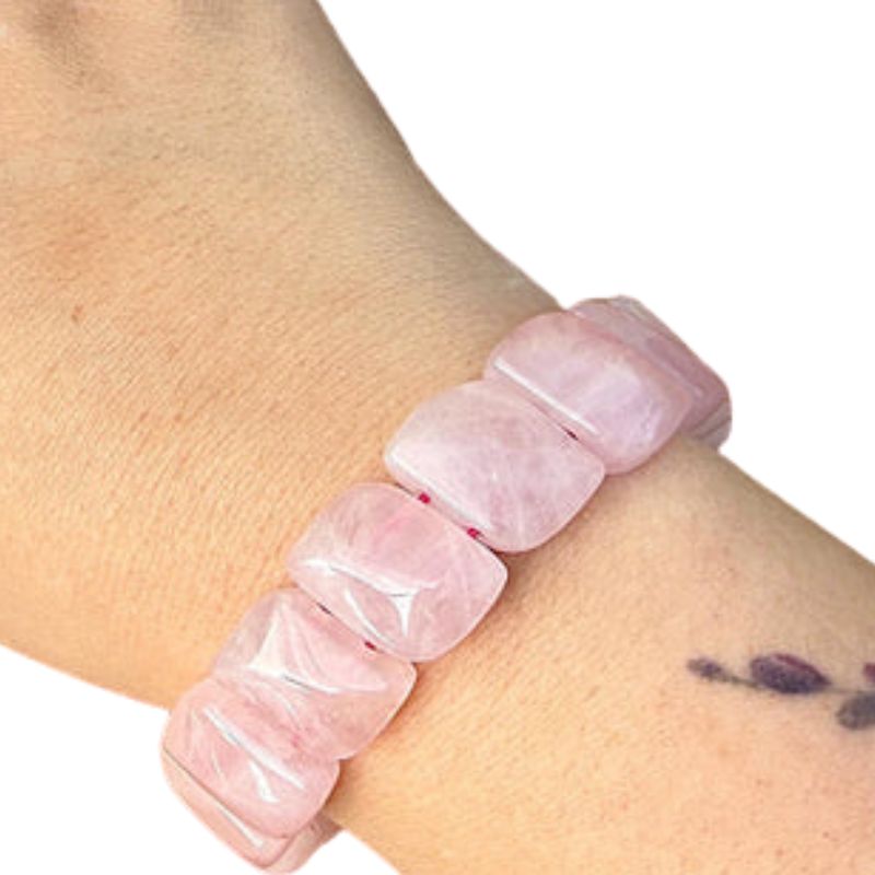 bracelet "Rock" Pierre Kunzite cadeau femme et ados
