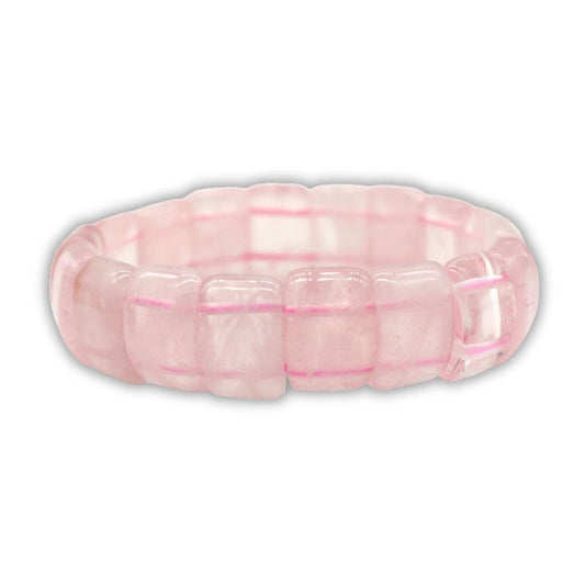 bracelet rock pierre kunzite, cadeau femme