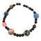  bracelet Système Solaire 9 Planètes en Agate et Pierre de Lave, cadeau homme