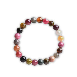 bracelet Tourmaline Boules 8 mm, cadeau lithothérapie homme ou femme