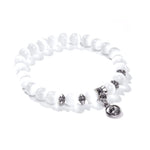 Bracelet "Yin Yang" Perles de Sélénite - Vignette | Lithothérapie Naturelle