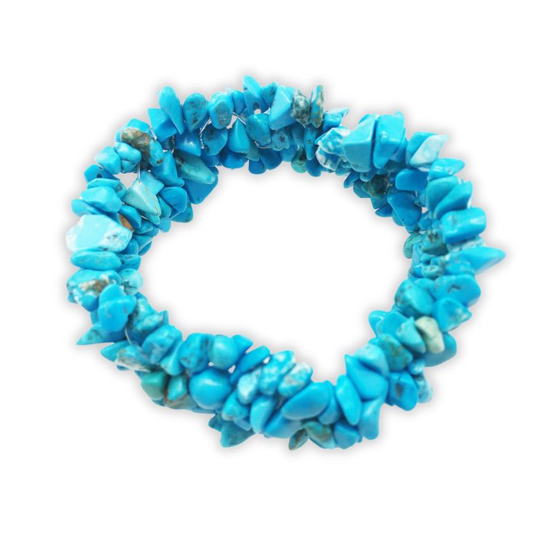 bracelet "Zen" Pierres Turquoise, lithothérapie cadeau homme, femme ou ados