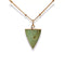 collier jade australien "coeur de terre", cadeau homme et femme 