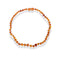 Collier pierre ambre brun de baltique, cadeau lithothérapie homme, femm, ados et enfant