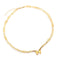collier Pierres citrine et papillon "butterfly", cadeau de lithothérapie pour femme 