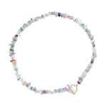 Collier Pierres Fluorite "Élégance" - Vignette | Lithothérapie Naturelle