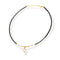 collier pierres Hématite et opale "duetto", cadeau lithothérapie femme