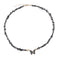 collier Pierres oeil d'aigle et papillon "butterfly", cadeau de lithothérapie pour femme