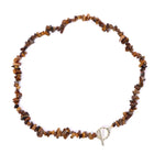 Collier Pierres Oeil de Tigre "Élégance" - Vignette | Lithothérapie Naturelle
