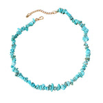 Collier "Eclats" Turquoise Bleue - Vignette | Lithothérapie Naturelle