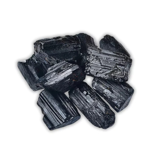 lot de pierres tourmaline noire cadeau lithothérapie homme ou femme