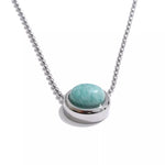 Pendentif Amazonite "Larme Verte" - Vignette | Lithothérapie Naturelle