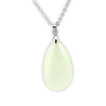 Pendentif Pierre Jade Vert "Goutte d'eau" - Vignette | Lithothérapie Naturelle