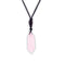 pendentif prisme de quartz rose, cadeaude lithothérapie